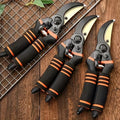 Heavy Duty Garden Pruning Shears, Sharp Bypass Secateurs for Tree Branches, Plants & Fruit Bushes, Ergonomic Garden Trimming Scissors