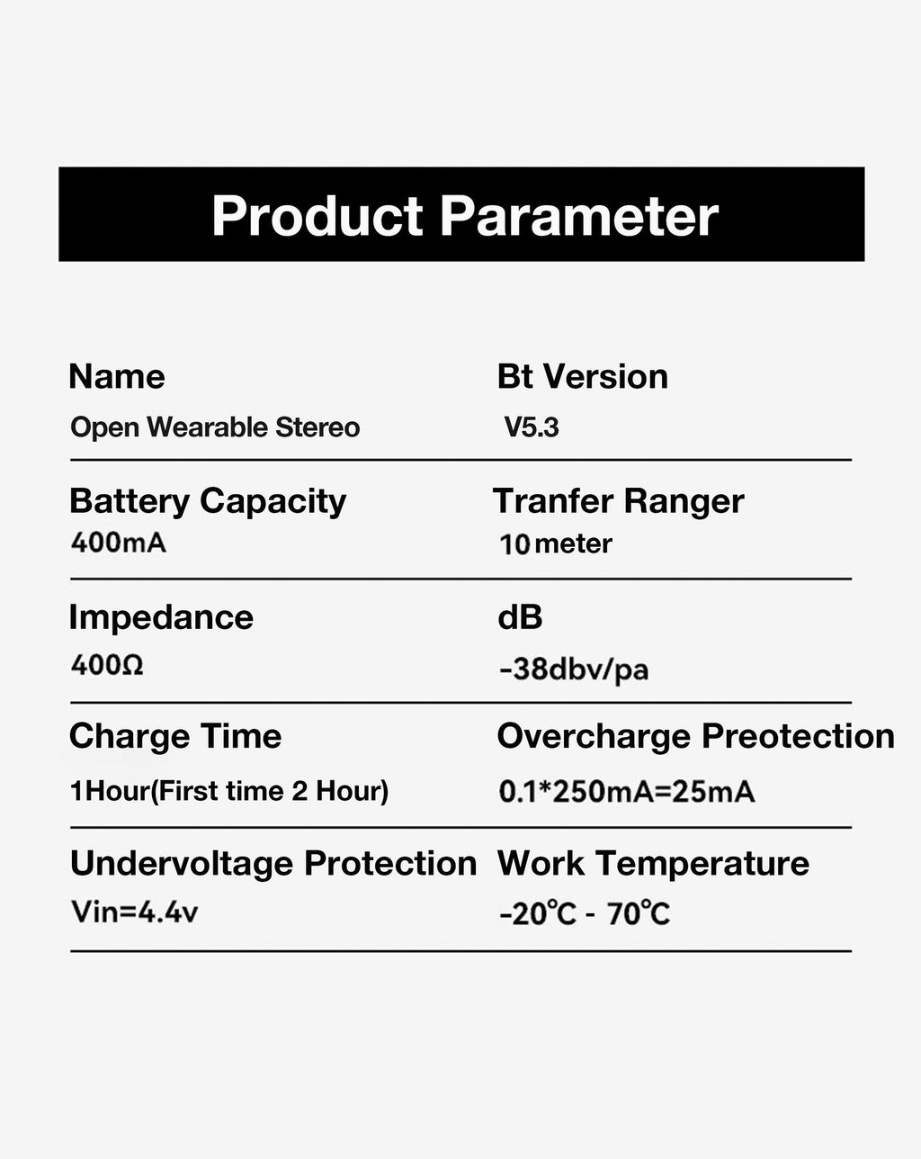 Open‑Ear OWS Wireless Bluetooth 5.3 Earbuds, Clip‑on Bone Conduction Stereo Headphones, 48H Playtime, ENC Noise Cancelling Touch Control Sports Earphones for Daily & Outdoor Use in Tanzania