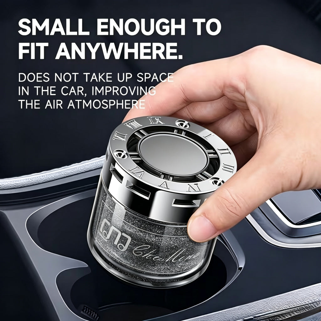 Glacier Silver Sand Cologne Car Air Freshener, Premium Solid Car Perfume for Vehicle Interior Odor Removal