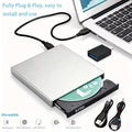 External DVD Drive / DVD-ROM CD-RW Burner – Portable External CD-RW Drive & DVD-RW Burner – Compatible with Laptops and Desktops