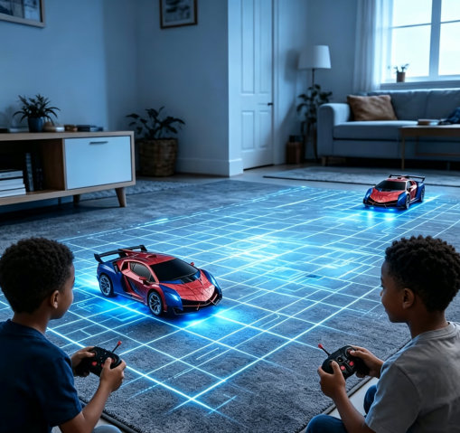 2.4GHz Remote Control Deformation Spider RC Car, One-Click Transform Robot Toy Car with LED Lights, 1:18 Scale Kids Racing Toy for Tanzania