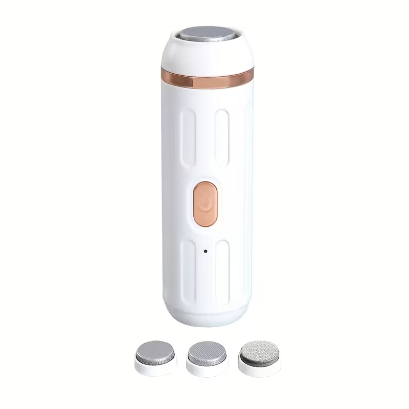 Rechargeable Electric Foot Callus Remover, Wireless Pedicure Tool for Dead Skin & Hard Corns
