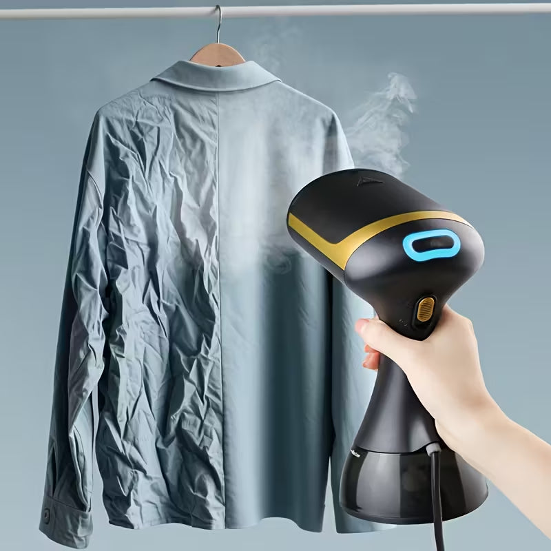 Handheld Garment Steamer, 20s Fast Heat Up Portable Clothes Steam Iron, Powerful Steam Fabric Wrinkle Remover for Home & Travel