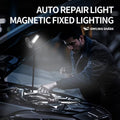 GZ-5108 Magnetic LED Work Light, 180° Rotatable Rechargeable COB Inspection Lamp, 4 Light Modes, Type-C Charging, Hands-Free Flashlight for Auto Repair, Camping & Emergency