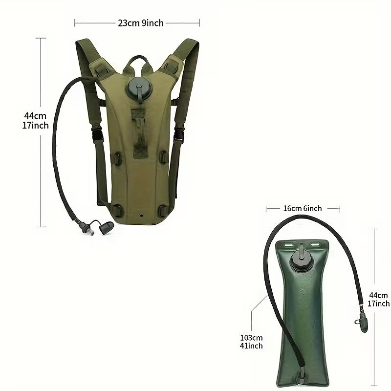 Outdoor Hydration Pack for Long-Distance Hiking and Mountaineering.