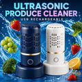 Portable USB Rechargeable Fruit and Vegetable Cleaner, Ultrasonic Food Purifier Machine for Veggies, Fruits, Meat & Seafood, Wireless Mini Food Cleaning Device for Home & Travel