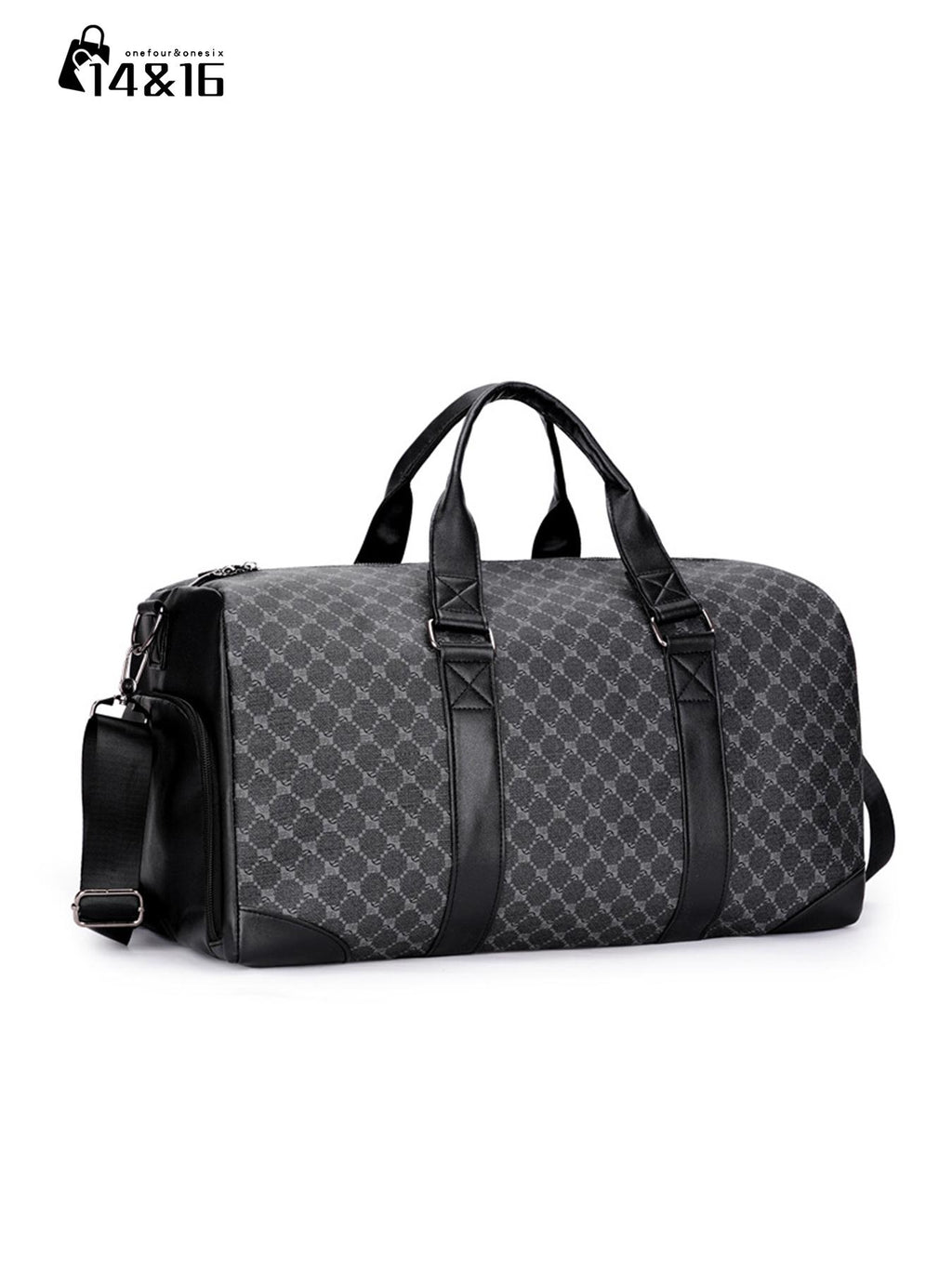 Men's Large Capacity Fashionable Travel Duffel Weekender Bag, Multifunctional Travel Bag, Portable Durable Gym Bag with Crossbody Strap, Ideal for Fitness, Weekend & Beach Trips, Sports Duffel Bag