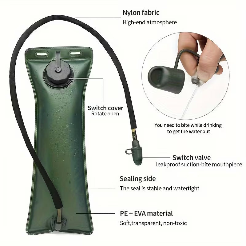 Outdoor Hydration Pack for Long-Distance Hiking and Mountaineering.