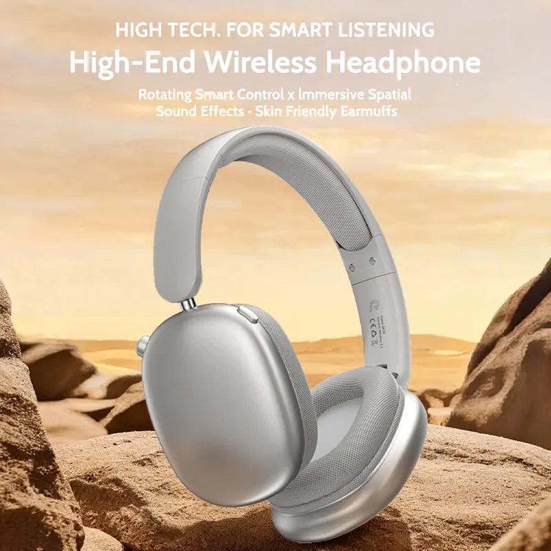 SY-T9 Wireless Over-Ear Headphones | Bluetooth 5.3, 40mm Hi-Fi Driver, 20H Playtime, TF Card & AUX Supported, Lightweight Portable Headset for Travel & Daily Use
