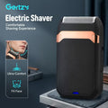 Gertzy Portable Electric Shaver – Men's Rechargeable Foil Razor with Floating Blade & USB Charging (Pocket-Size) | Ultra-Comfort Face Fit
