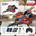 Drone, rechargeable battery, quadcopter with altitude hold/hover, affordable remote-controlled toy drone for beginners (indoor/outdoor use), fighter-jet style, RC aircraft; a great gift for boys and girls for Christmas, Halloween, or Thanksgiving.