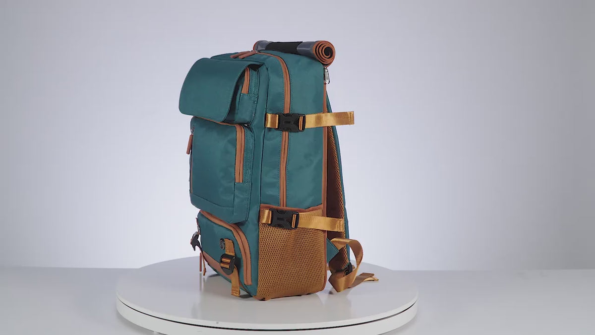 Large‑Capacity Multi‑Purpose Student Backpack, Laptop Backpack for Short Trips with Carry Handle